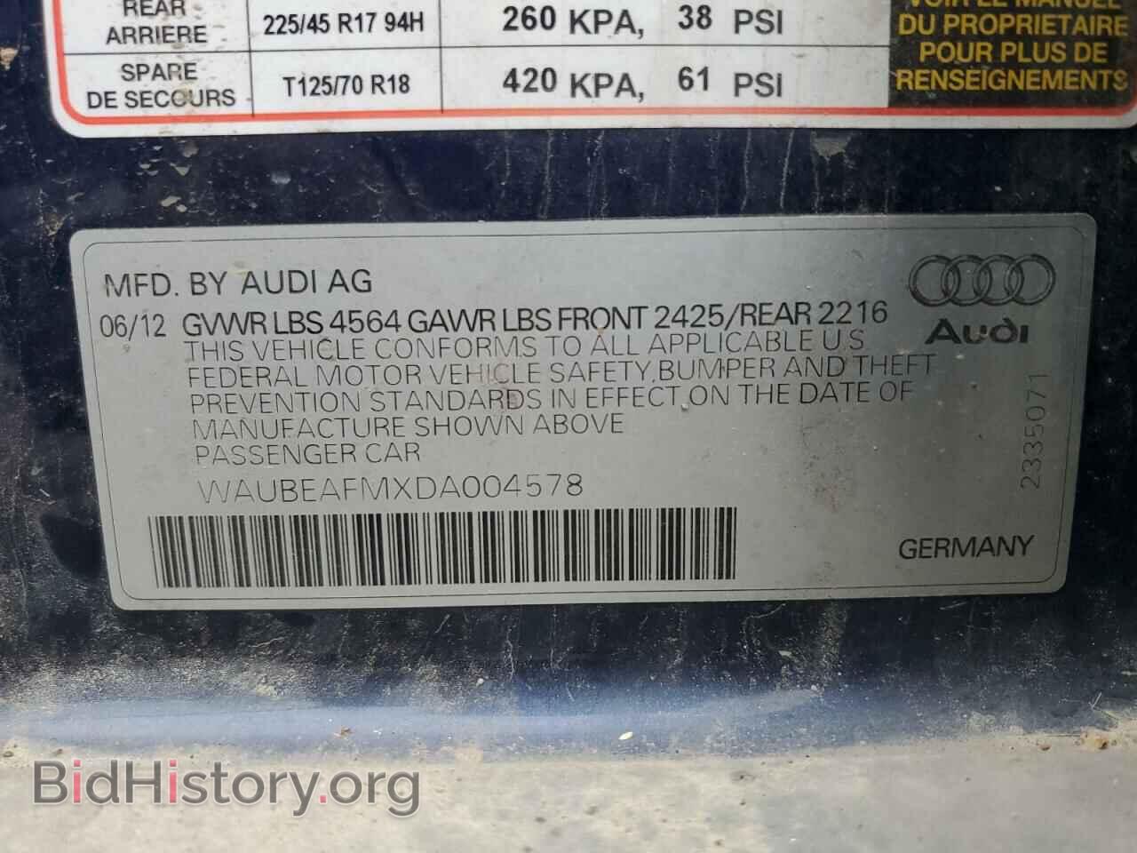 2013 AUDI A3 - VIN: WAUBEAFMXDA004578 - Photo 13