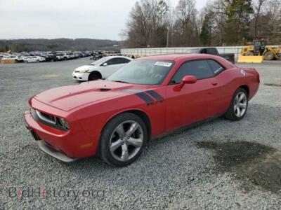 2013 Dodge CHALLENGER R/T, red — VIN 2C3CDYBT5DH500698, Copart
