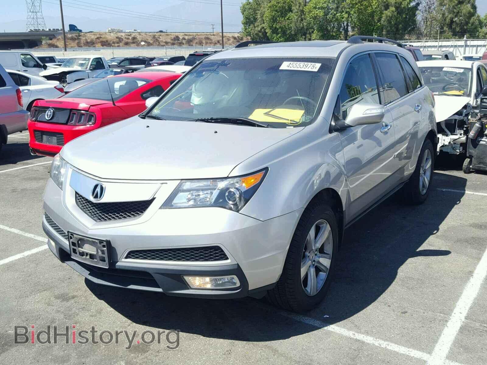 2012 ACURA MDX - VIN: 2HNYD2H34CH509665 - Фото 2