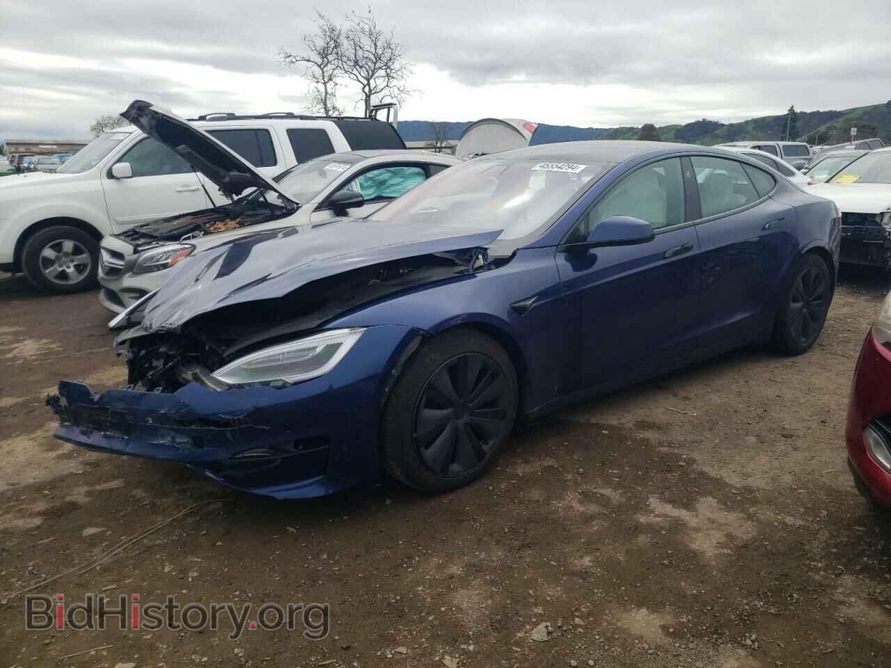Фотография 5YJSA1E52NF469437 - TESLA MODEL S 2022