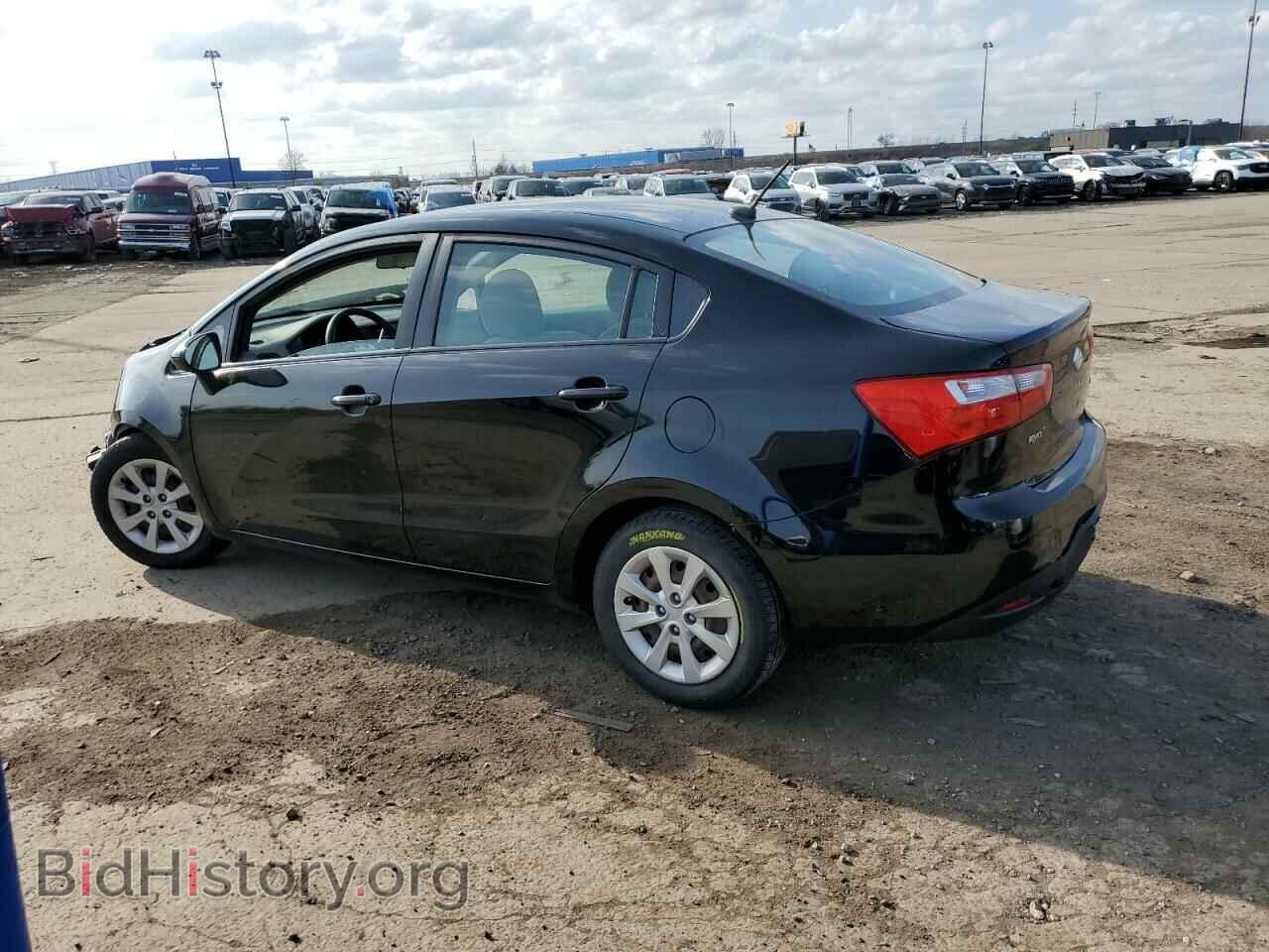 2013 KIA RIO - VIN: KNADM4A3XD6281858 - Фото 2