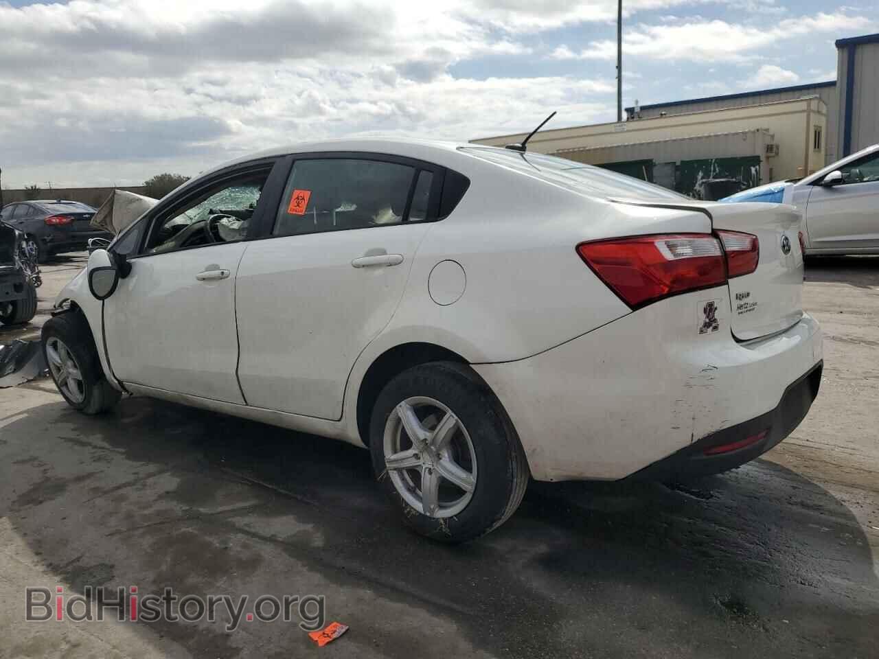 2015 KIA RIO - VIN: KNADM4A34F6467978 - Фото 2