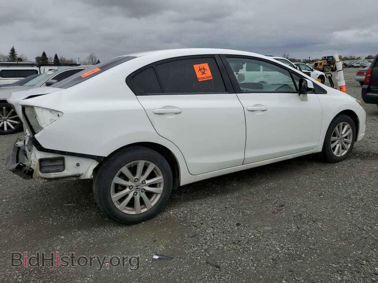 2012 HONDA CIVIC - VIN: 19XFB2F98CE375006 - Фото 3