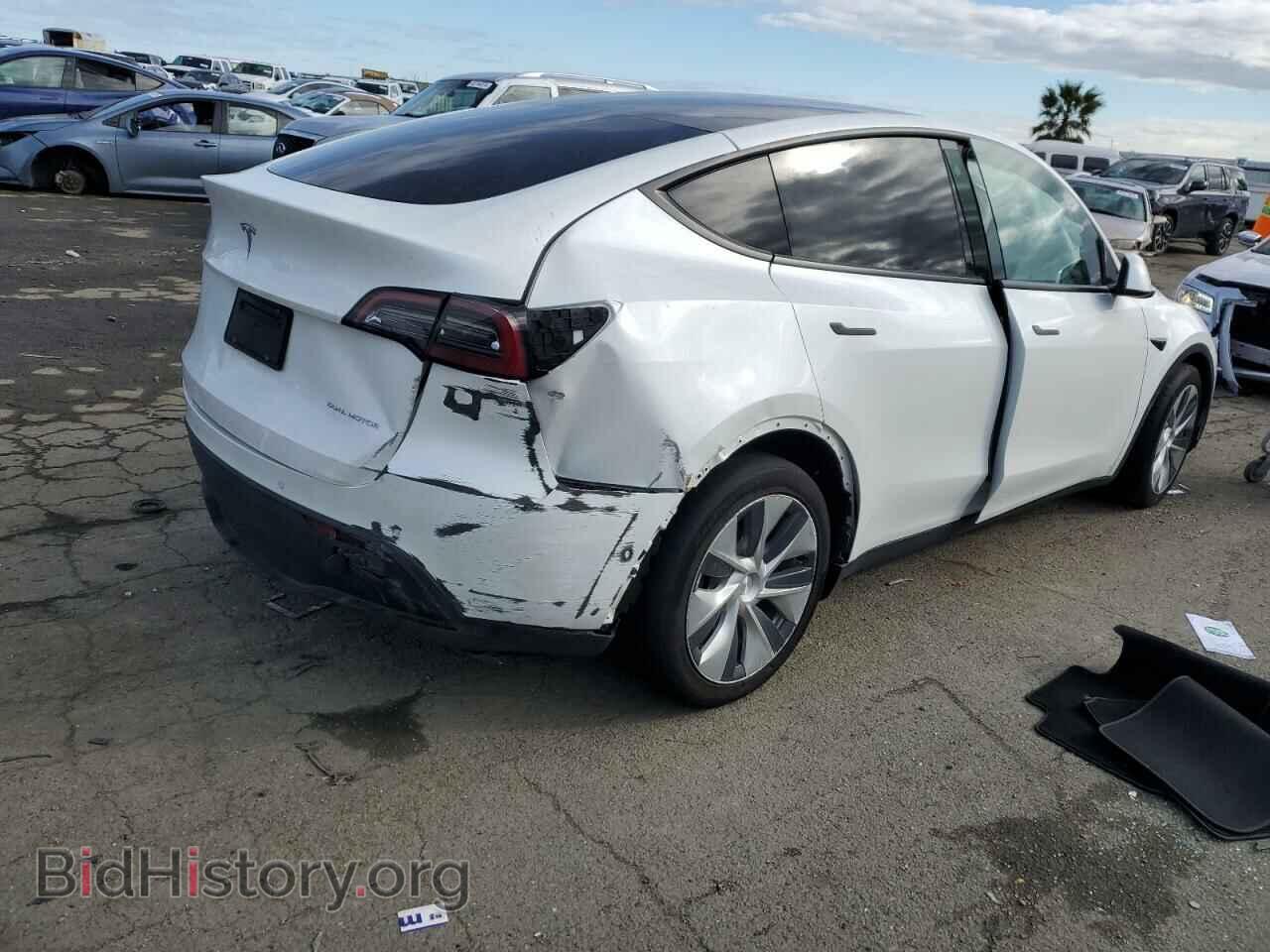 2021 TESLA MODEL Y - VIN: 5YJYGDEE0MF277118 - Фото 3