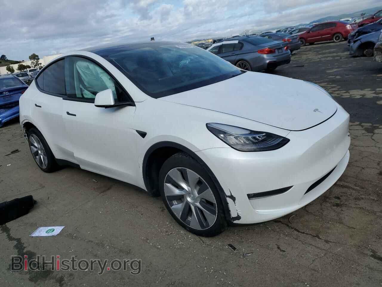 2021 TESLA MODEL Y - VIN: 5YJYGDEE0MF277118 - Фото 4