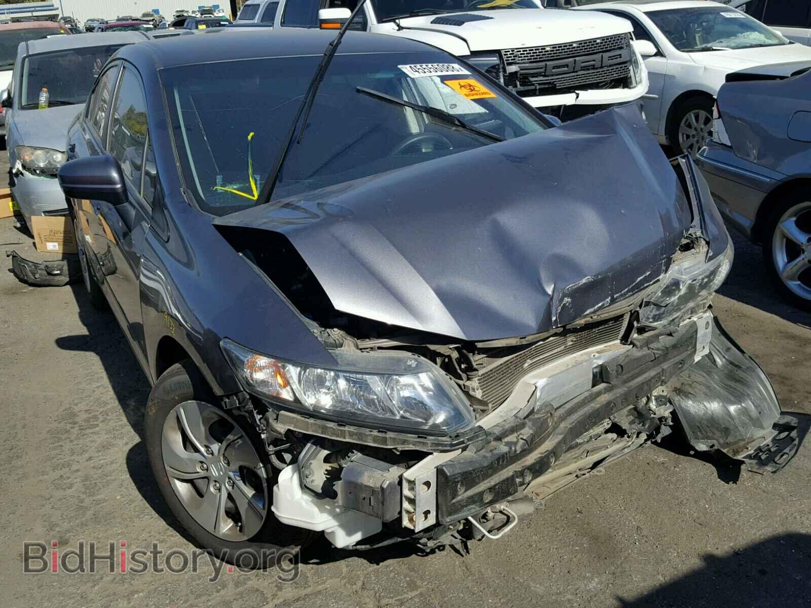 Фотография 19XFB2F59EE206208 - HONDA CIVIC LX 2014