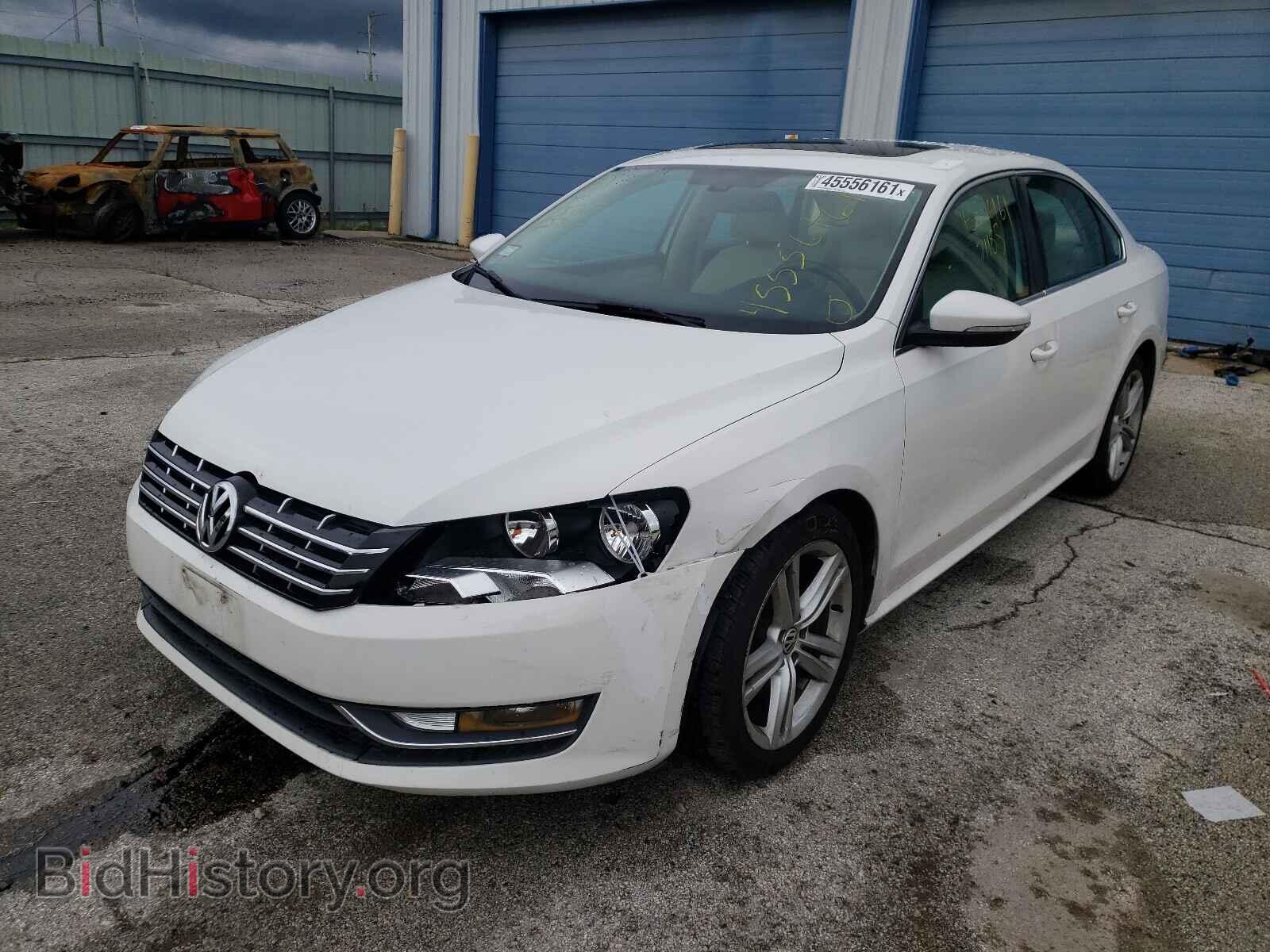 2012 VOLKSWAGEN PASSAT - VIN: 1VWBM7A37CC041868 - Фото 2