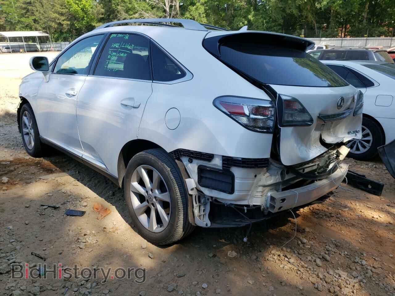 2012 LEXUS RX350 - VIN: 2T2ZK1BAXCC076876 - Фото 3