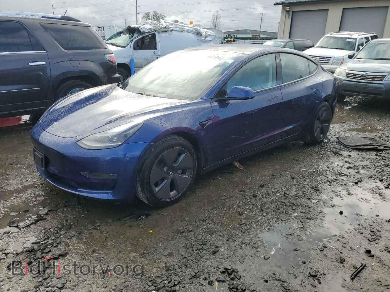 Photo 5YJ3E1EA4MF961486 - TESLA MODEL 3 2021