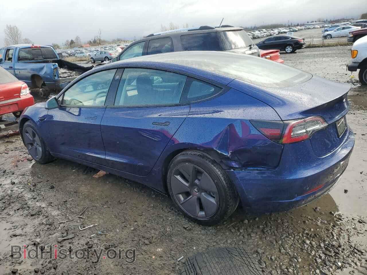 2021 TESLA MODEL 3 - VIN: 5YJ3E1EA4MF961486 - Фото 2