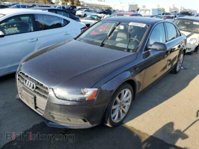 2013 Audi A4 A4 Premium, серый — VIN WAUFFBFL6DN047786, Copart