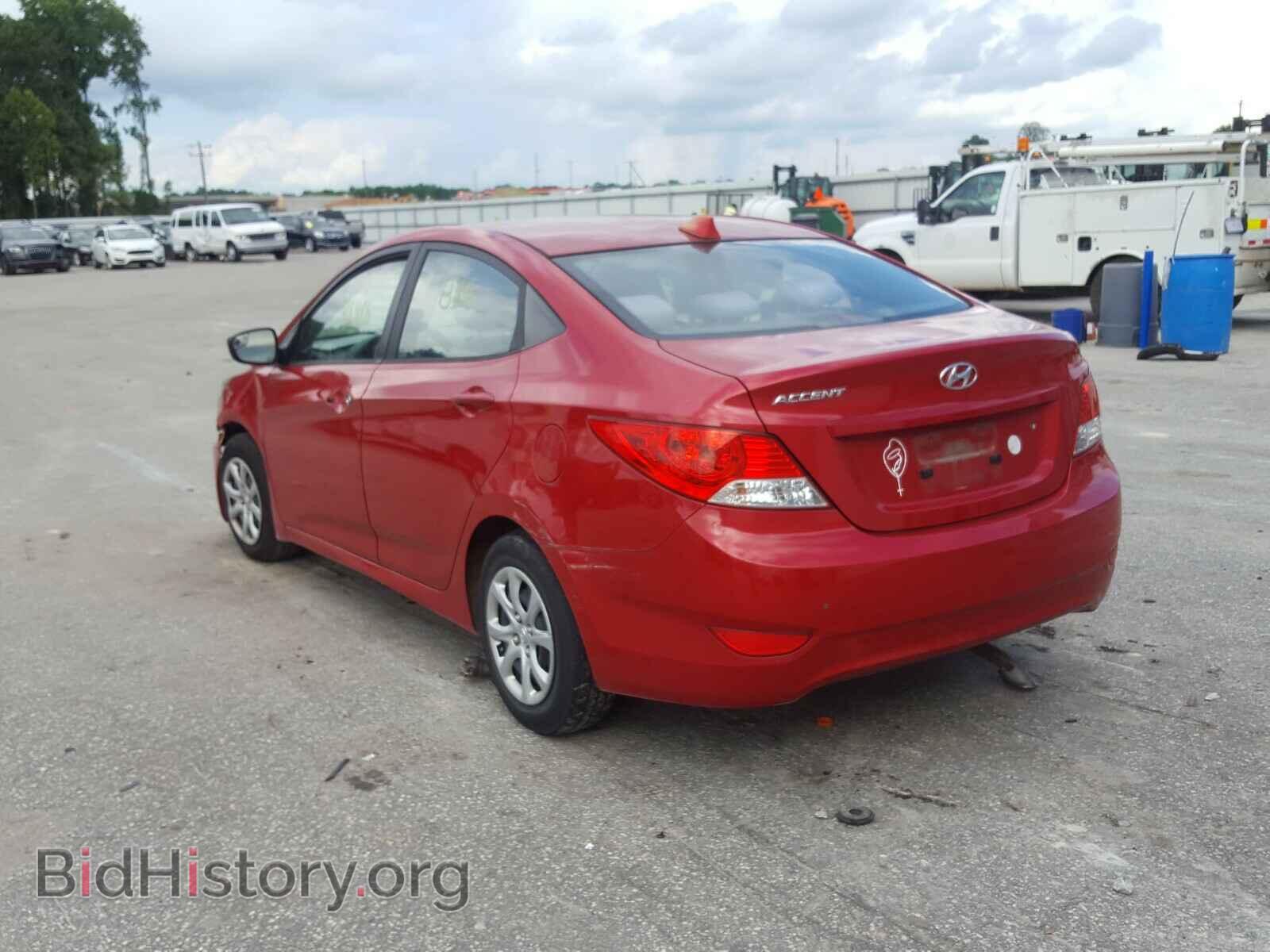 2014 HYUNDAI ACCENT - VIN: KMHCT4AE6EU691021 - Фото 3