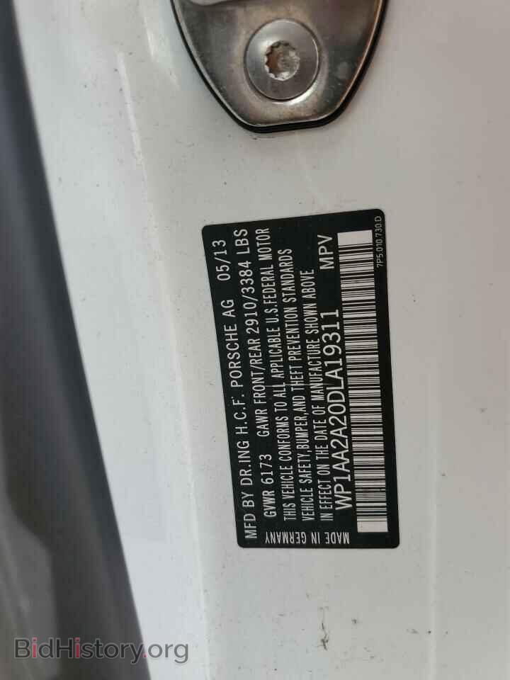 2013 PORSCHE CAYENNE - VIN: WP1AA2A20DLA19311 - Фото 12