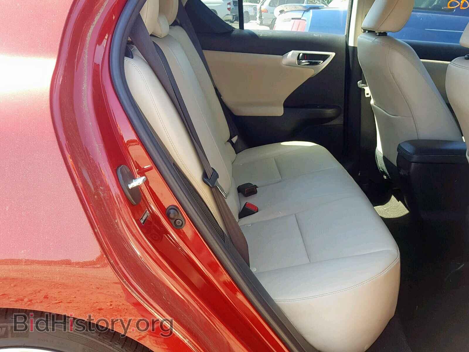 2011 LEXUS CT 200 - VIN: JTHKD5BH5B2012308 - Фото 6