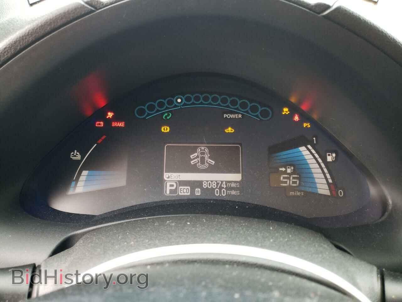 2015 NISSAN LEAF - VIN: 1N4AZ0CP2FC327497 - Фото 9
