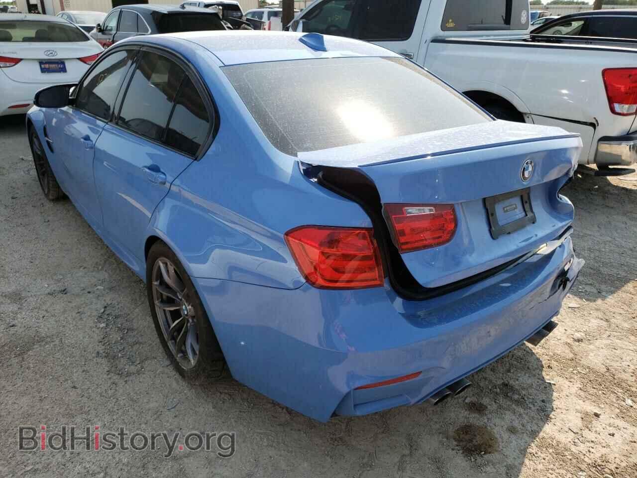 2015 BMW M3 - VIN: WBS3C9C56FP804943 - Фото 3