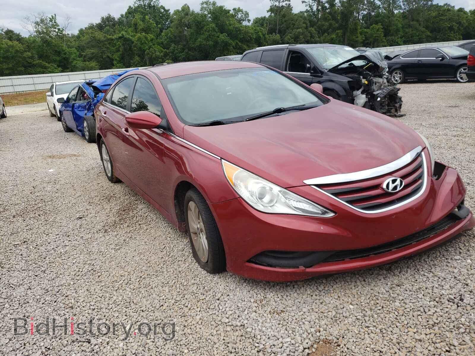 Фотография 5NPEB4AC2EH824110 - HYUNDAI SONATA 2014