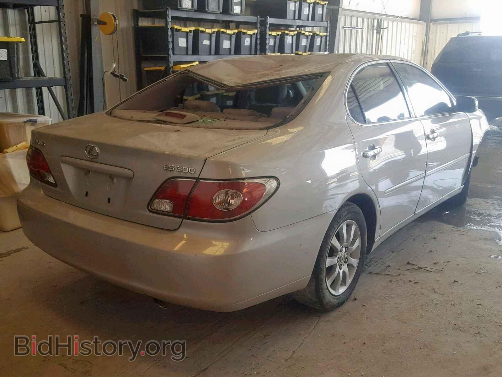 2003 LEXUS ES300 - VIN: JTHBF30G335040035 - Фото 4