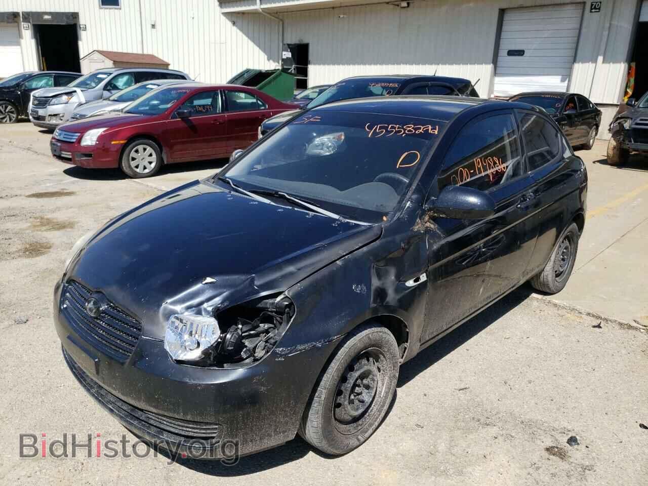 2008 HYUNDAI ACCENT - VIN: KMHCM36C48U077457 - Фото 2