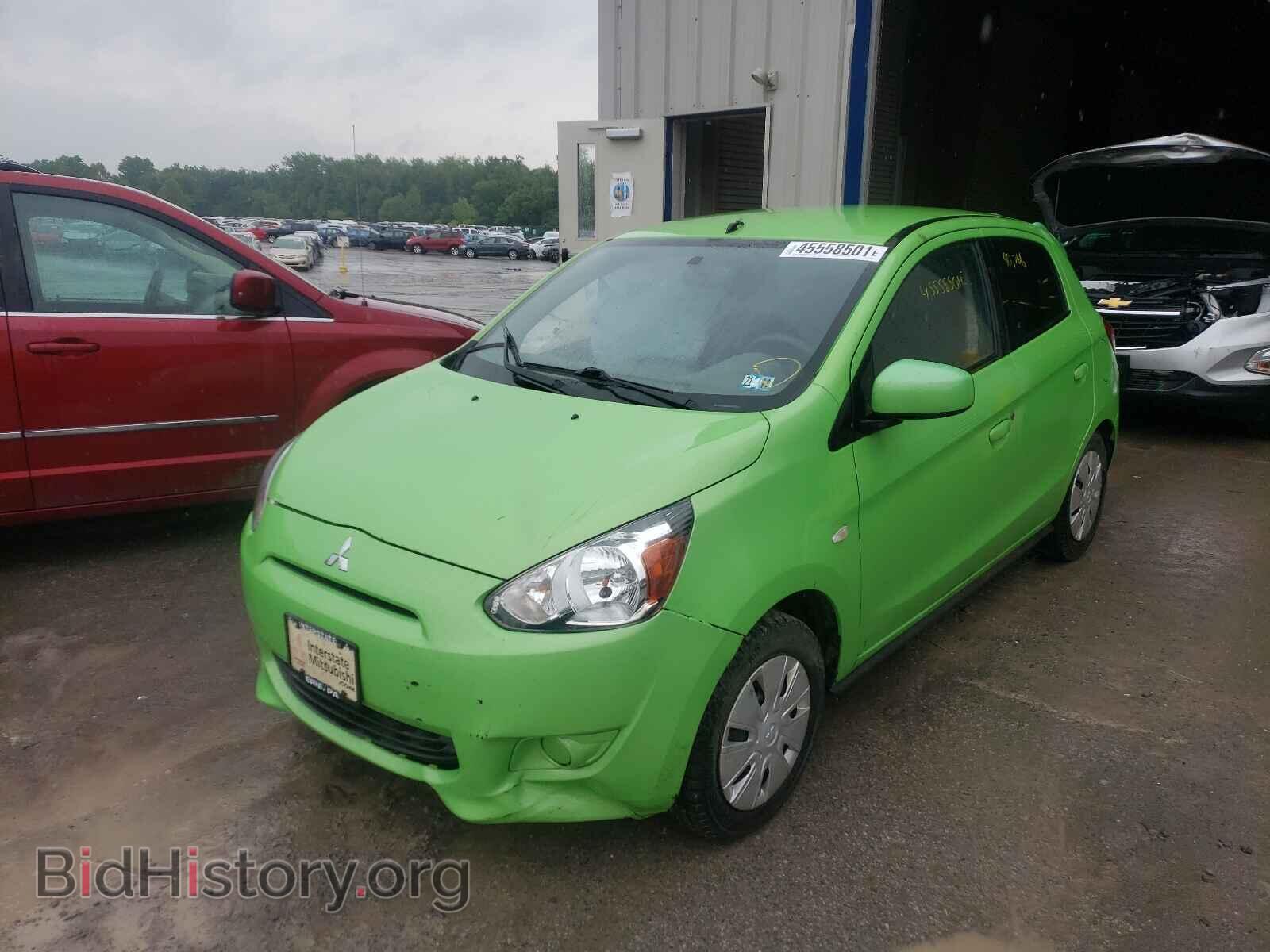 2014 MITSUBISHI MIRAGE - VIN: ML32A3HJ5EH024469 - Фото 2