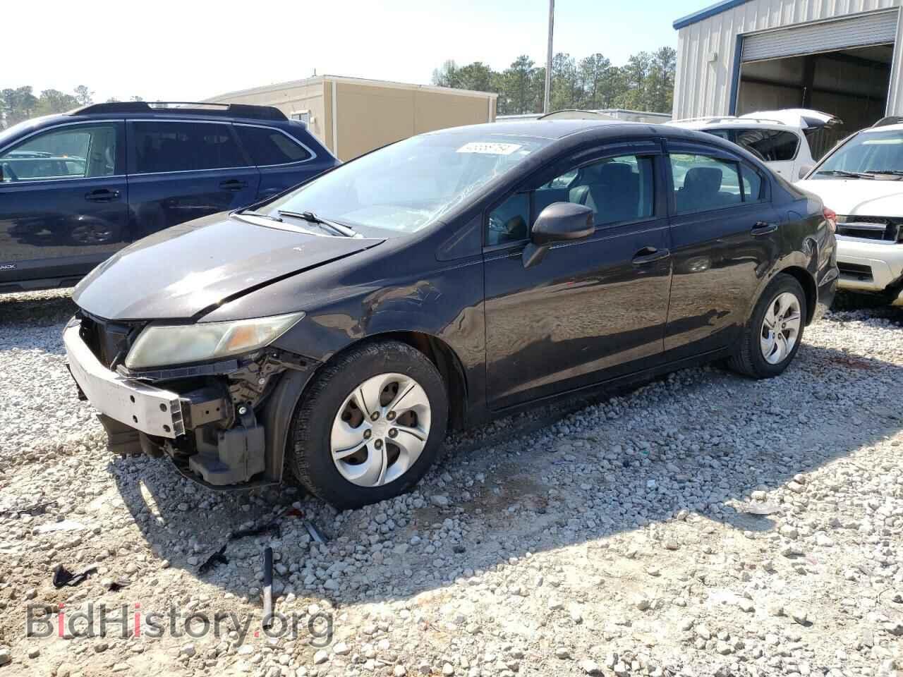Photo 19XFB2F54DE010921 - HONDA CIVIC 2013