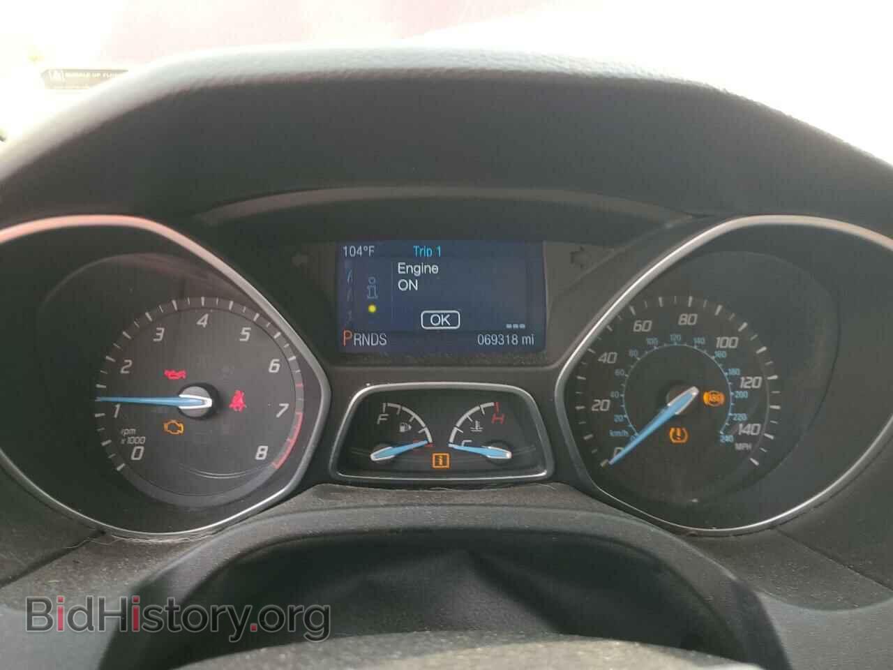 2014 FORD FOCUS - VIN: 1FADP3F22EL457461 - Фото 9