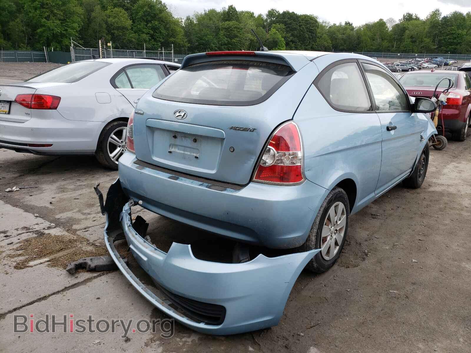 2008 HYUNDAI ACCENT - VIN: KMHCM36C28U072628 - Фото 4