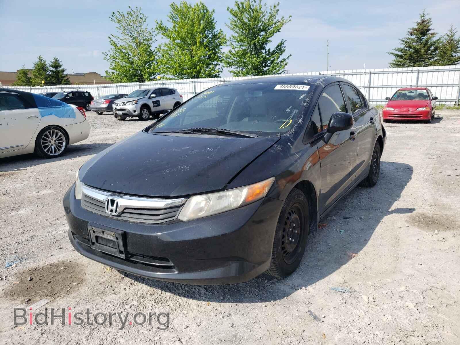 2012 HONDA CIVIC - VIN: 2HGFB2F46CH056410 - Фото 2