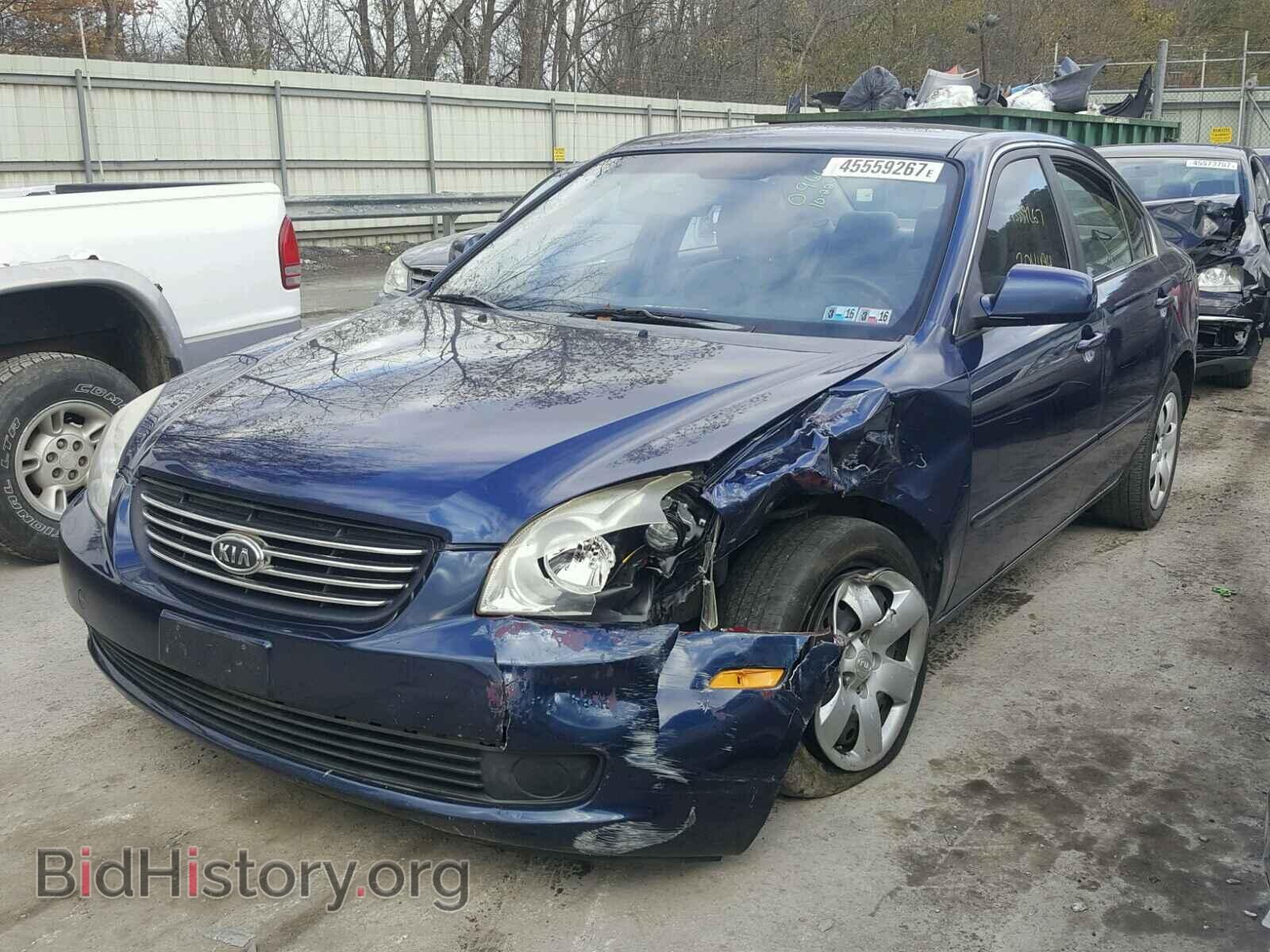 2008 KIA OPTIMA - VIN: KNAGE123885241670 - Фото 2