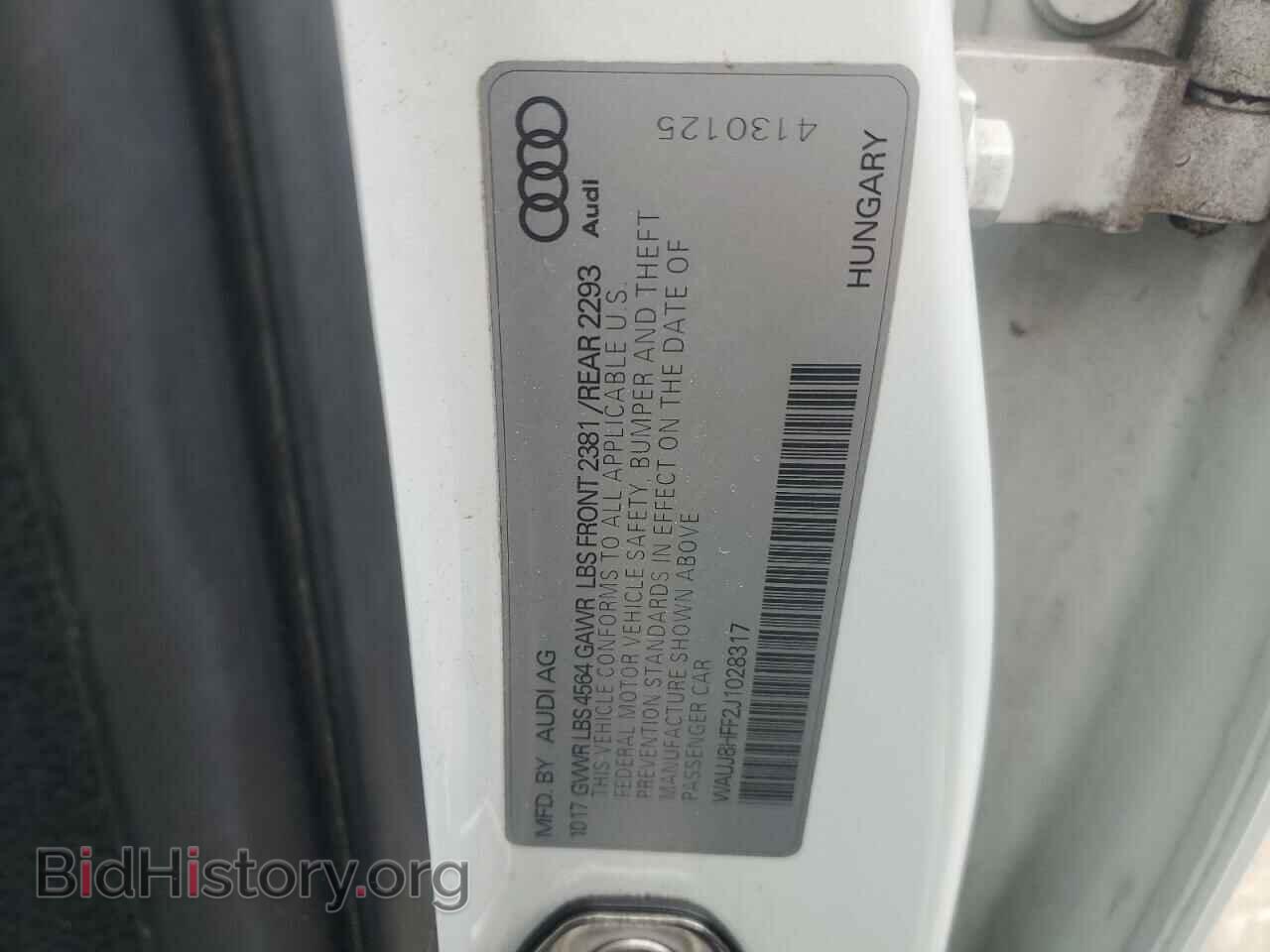 2018 AUDI A3 - VIN: WAUJ8HFF2J1028317 - Фото 12