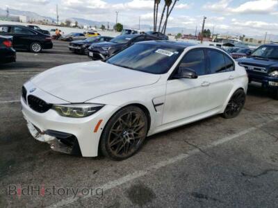 2018 BMW M3, white — VIN WBS8M9C56J5K98859, Copart