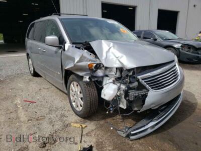2016 Chrysler MINIVAN Town & COU, silver — VIN 2C4RC1BG1GR291929, Copart