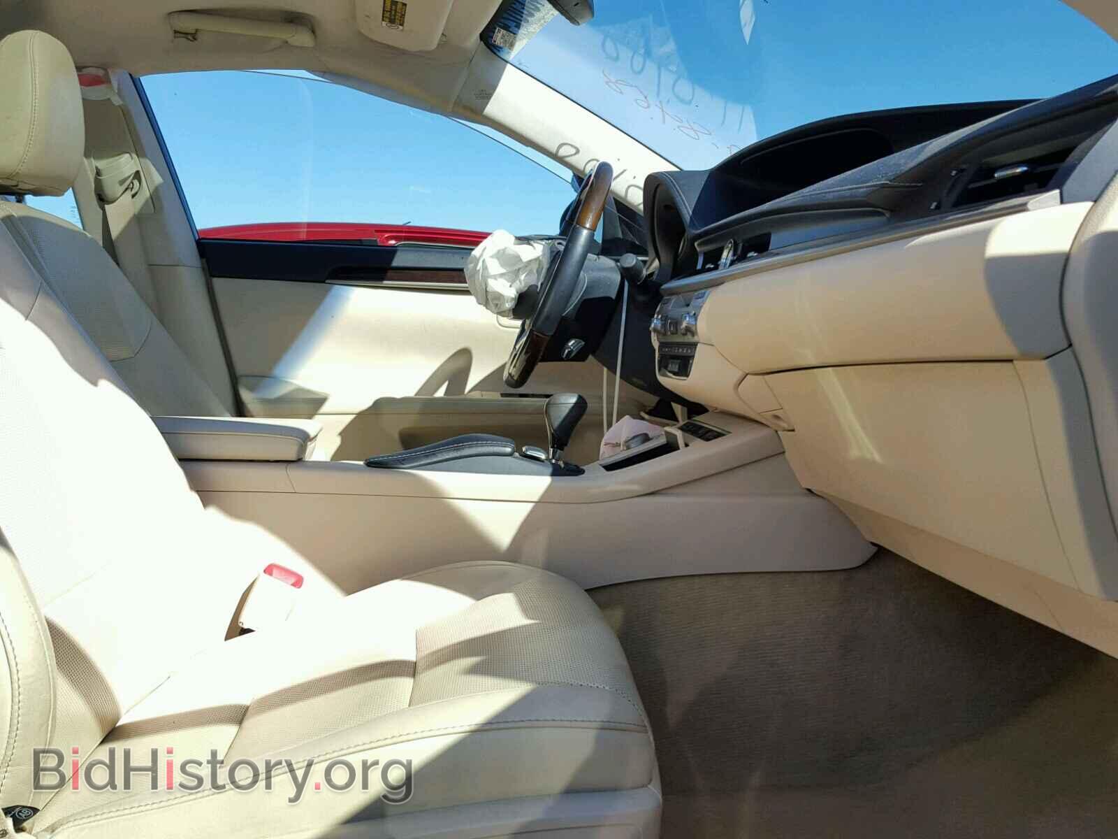 2013 LEXUS ES350 - VIN: JTHBK1GG5D2026159 - Фото 5