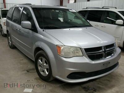 2011 Dodge CARAVAN Grand Cara, серебристый — VIN 2D4RN3DG9BR731247, Copart