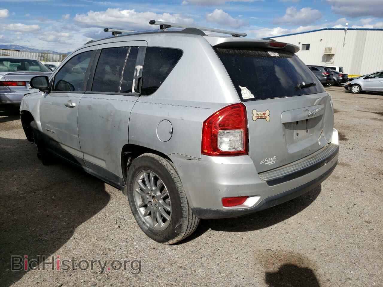 2012 JEEP COMPASS - VIN: 1C4NJCBB9CD539376 - Фото 2