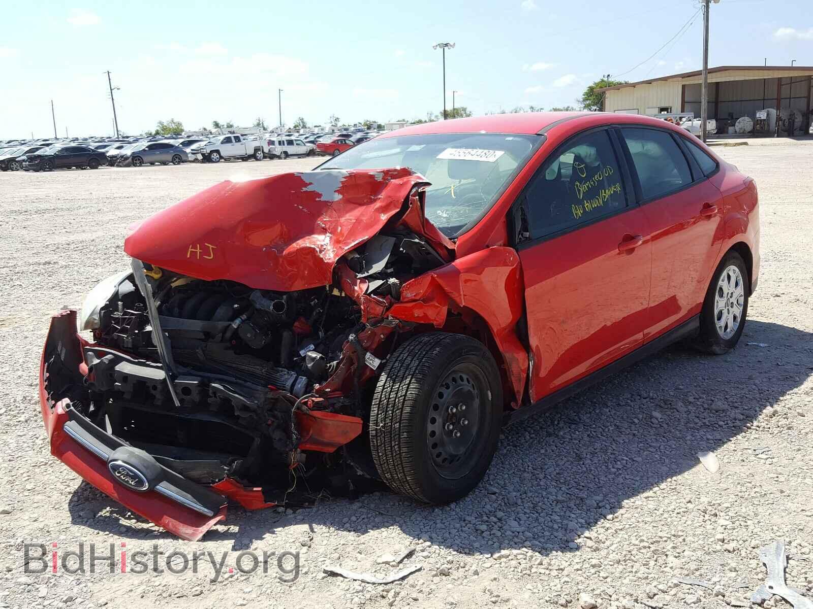 2012 FORD FOCUS - VIN: 1FAHP3F21CL235539 - Фото 2