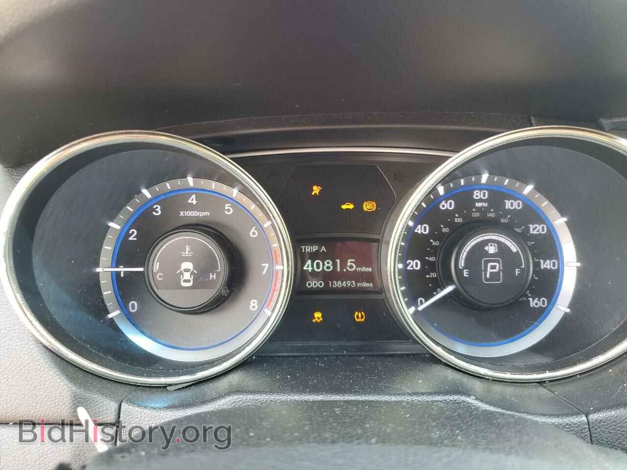 2012 HYUNDAI SONATA - VIN: 5NPEC4AC7CH390566 - Фото 9