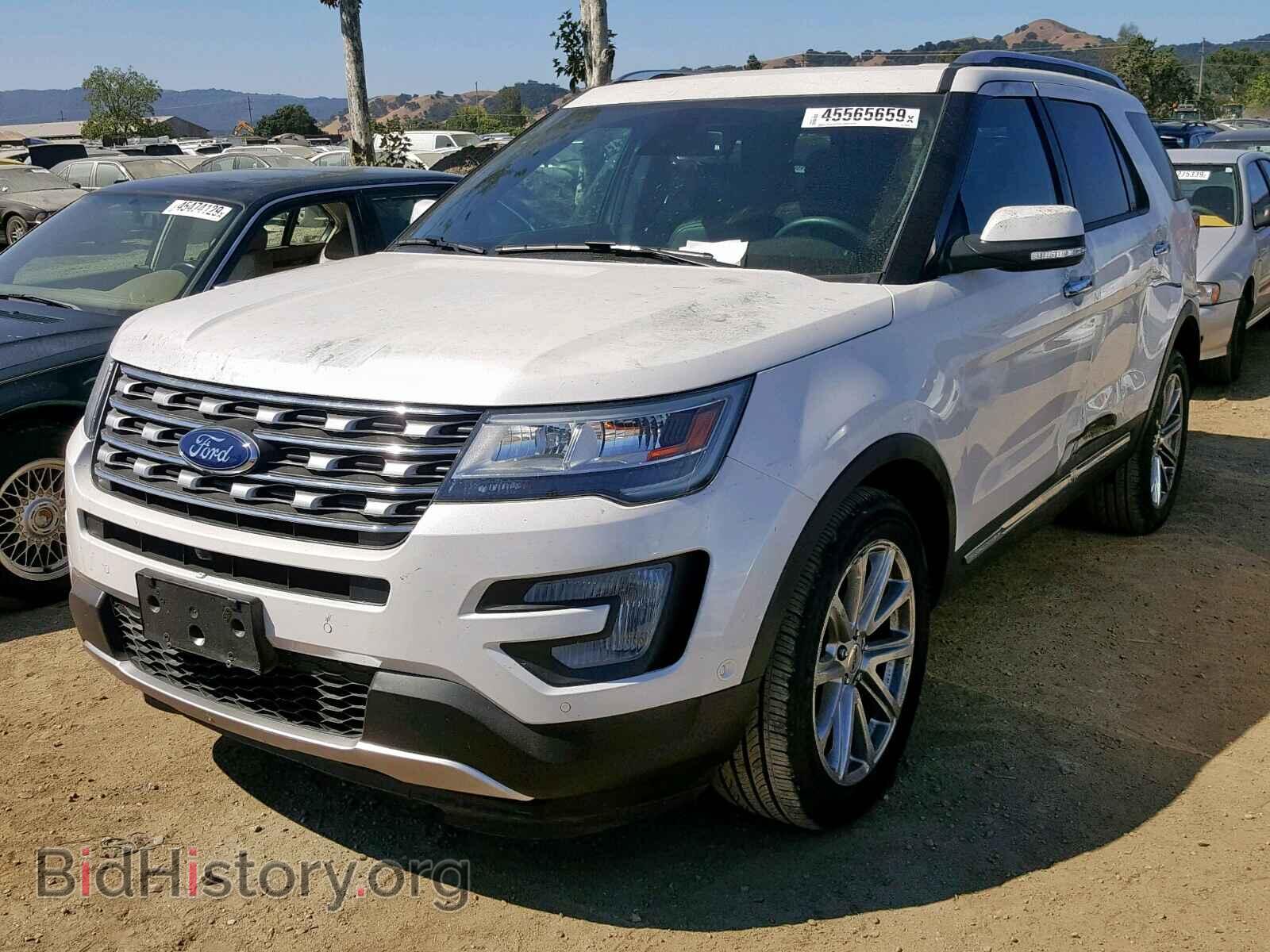 2017 FORD EXPLORER L - VIN: 1FM5K8FH9HGE25159 - Фото 2