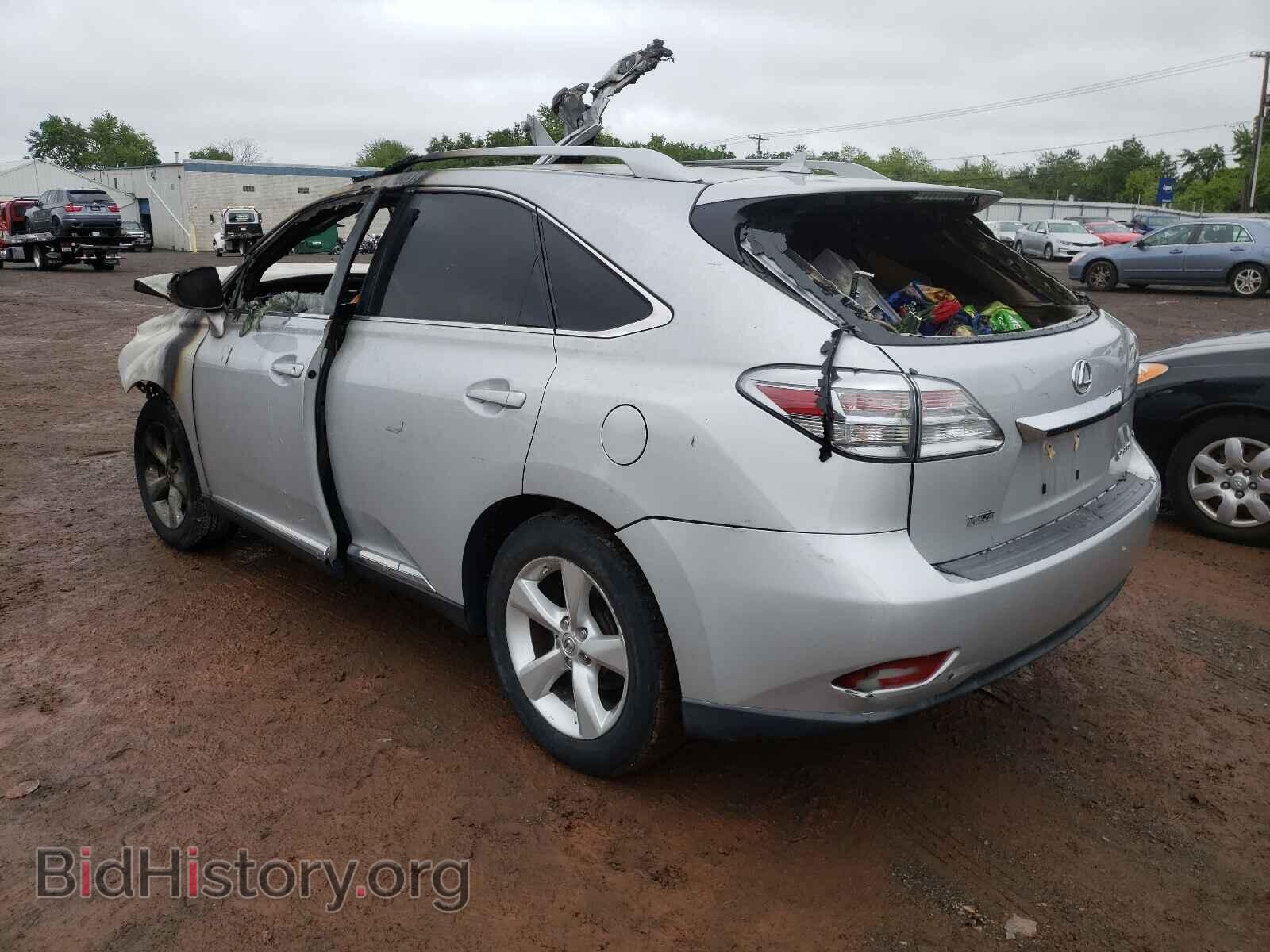 2011 LEXUS RX350 - VIN: 2T2BK1BA2BC103679 - Фото 3