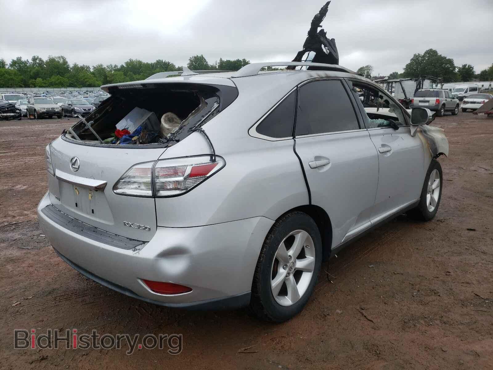 2011 LEXUS RX350 - VIN: 2T2BK1BA2BC103679 - Фото 4