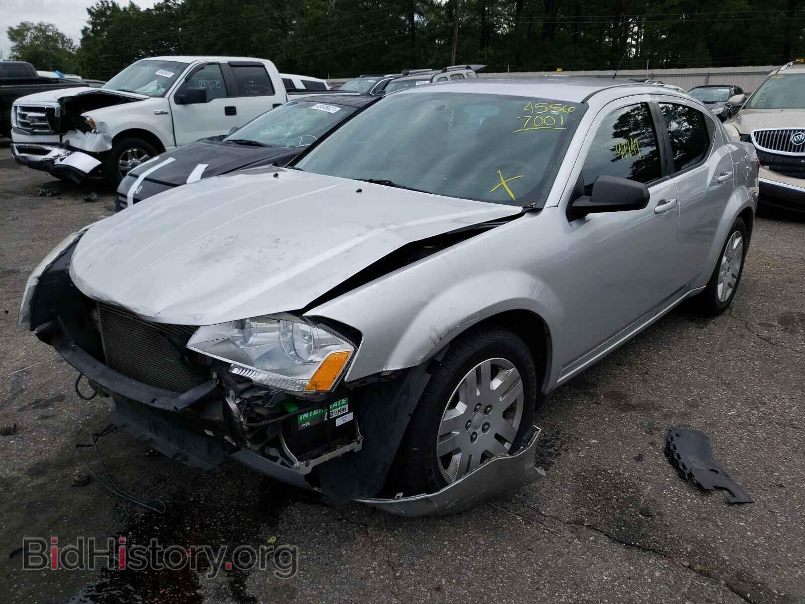 2012 DODGE AVENGER - VIN: 1C3CDZABXCN219873 - Фото 2