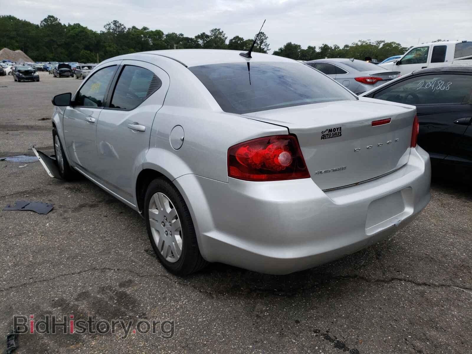 2012 DODGE AVENGER - VIN: 1C3CDZABXCN219873 - Фото 3