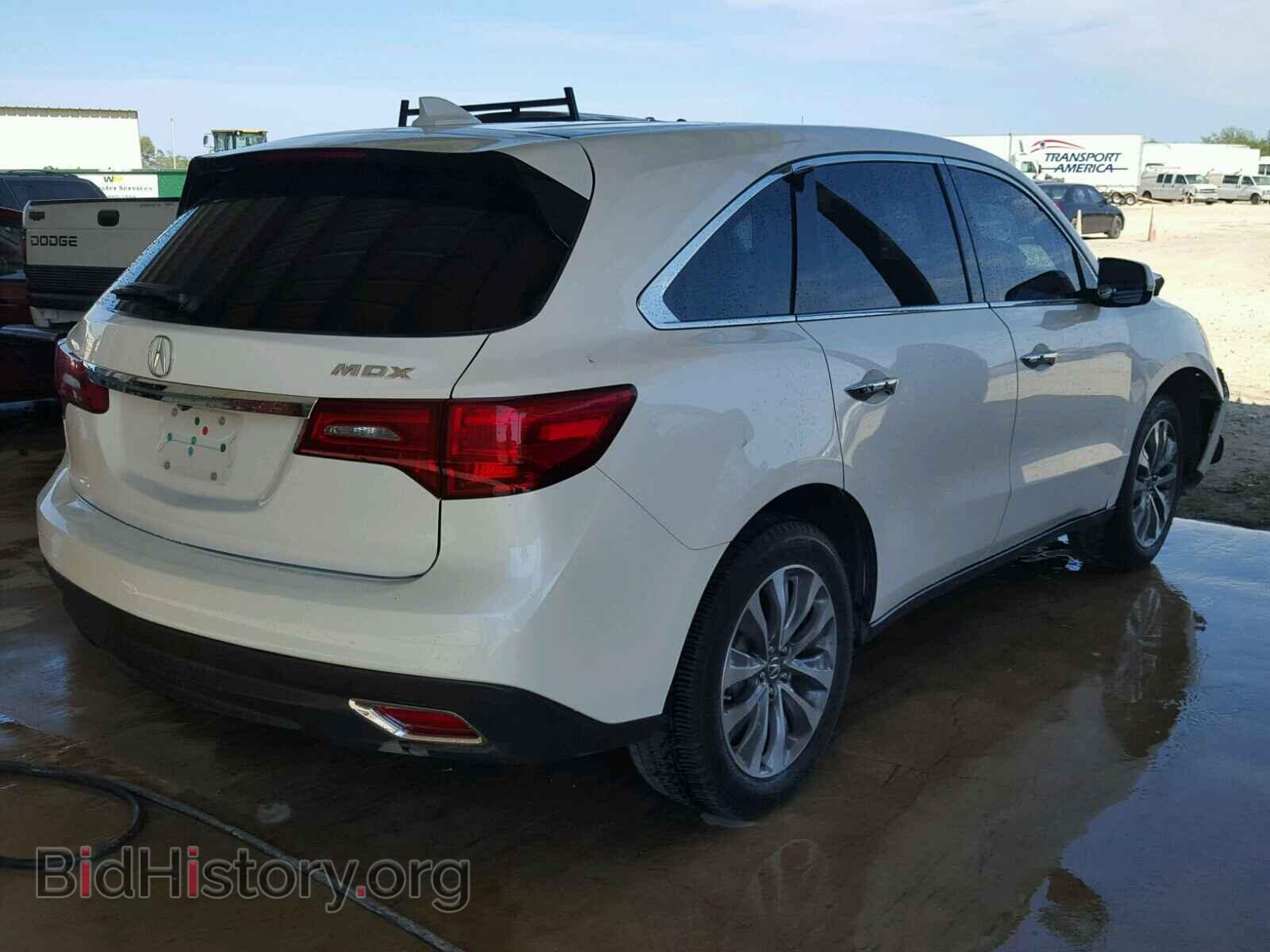 2014 ACURA MDX - VIN: 5FRYD3H68EB003656 - Фото 4