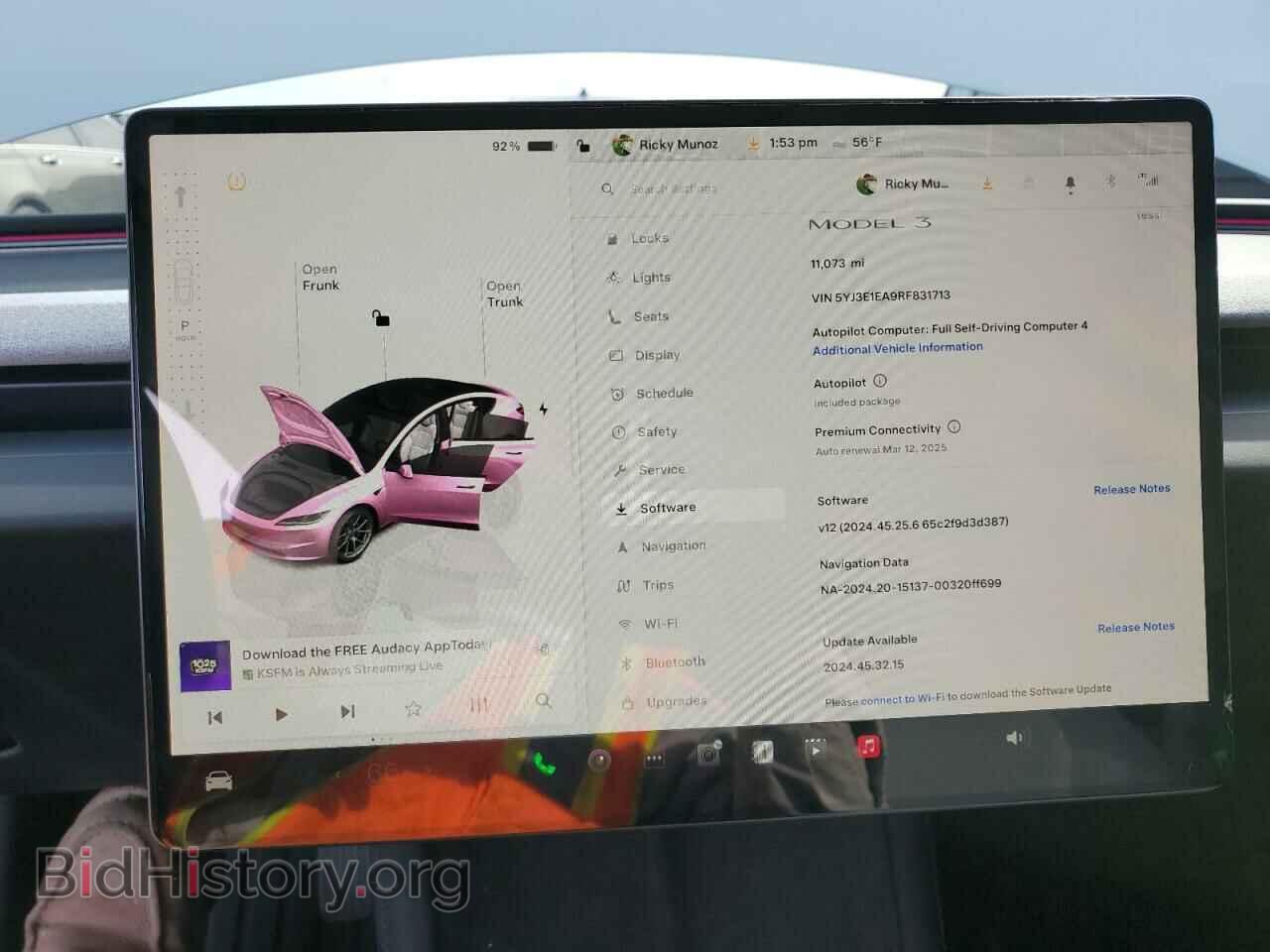 2024 TESLA MODEL 3 - VIN: 5YJ3E1EA9RF831713 - Photo 9