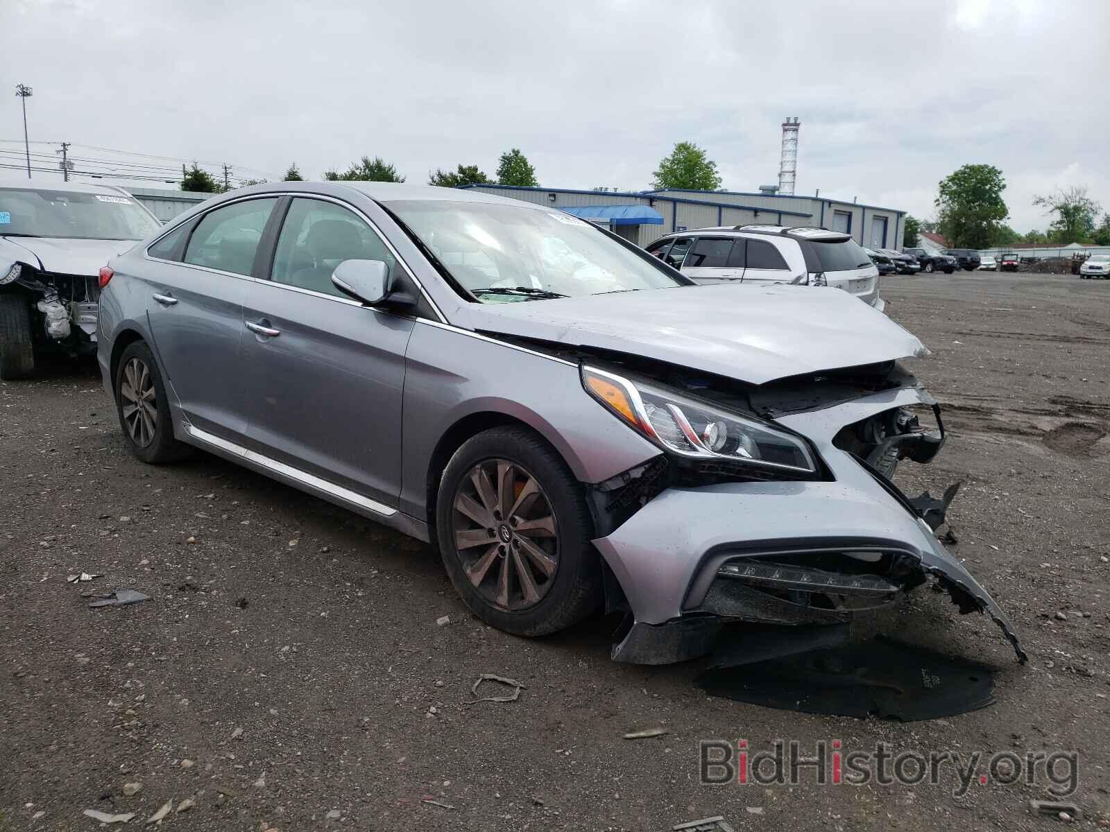 Photo 5NPE34AF9FH057476 - HYUNDAI SONATA 2015