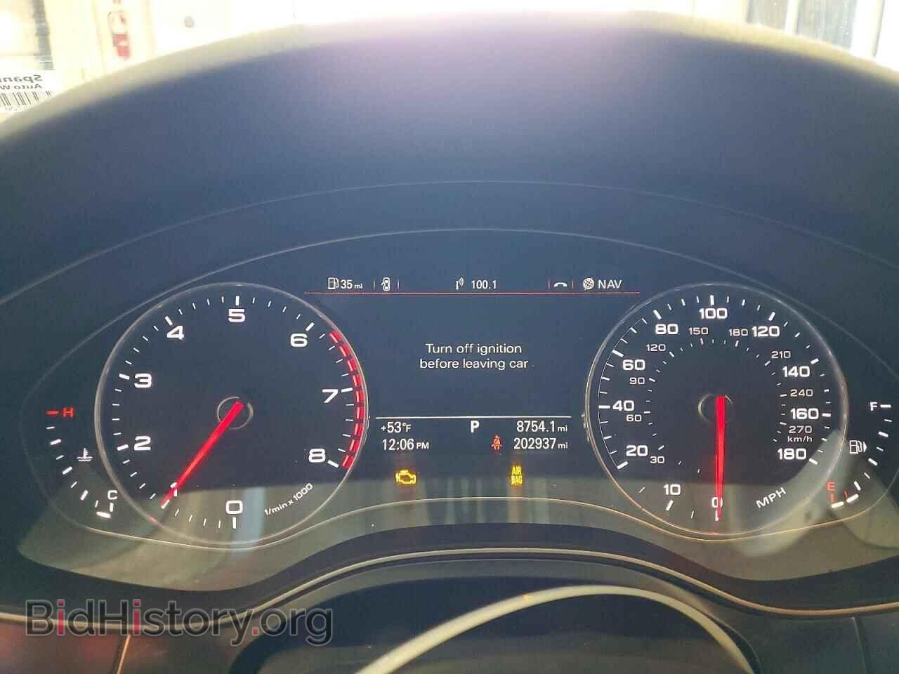 2013 AUDI A6 - VIN: WAUGFAFC0DN076022 - Фото 9
