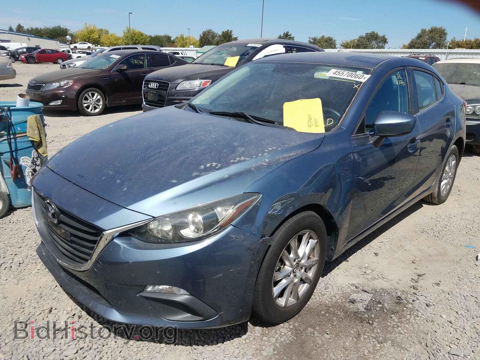 2014 MAZDA 3 - VIN: JM1BM1V75E1174091 - Фото 2