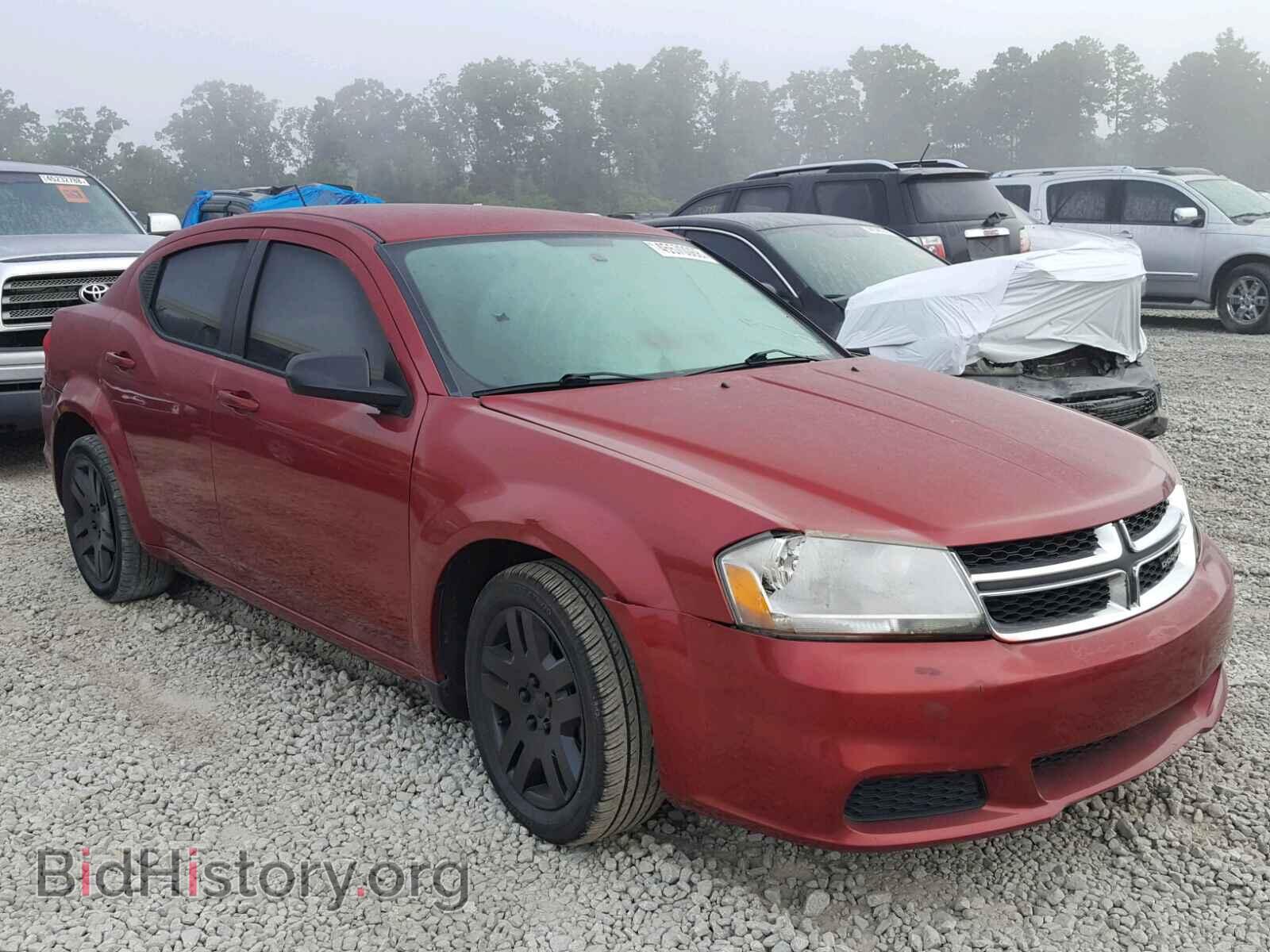Фотография 1C3CDZAB9EN203523 - DODGE AVENGER 2014