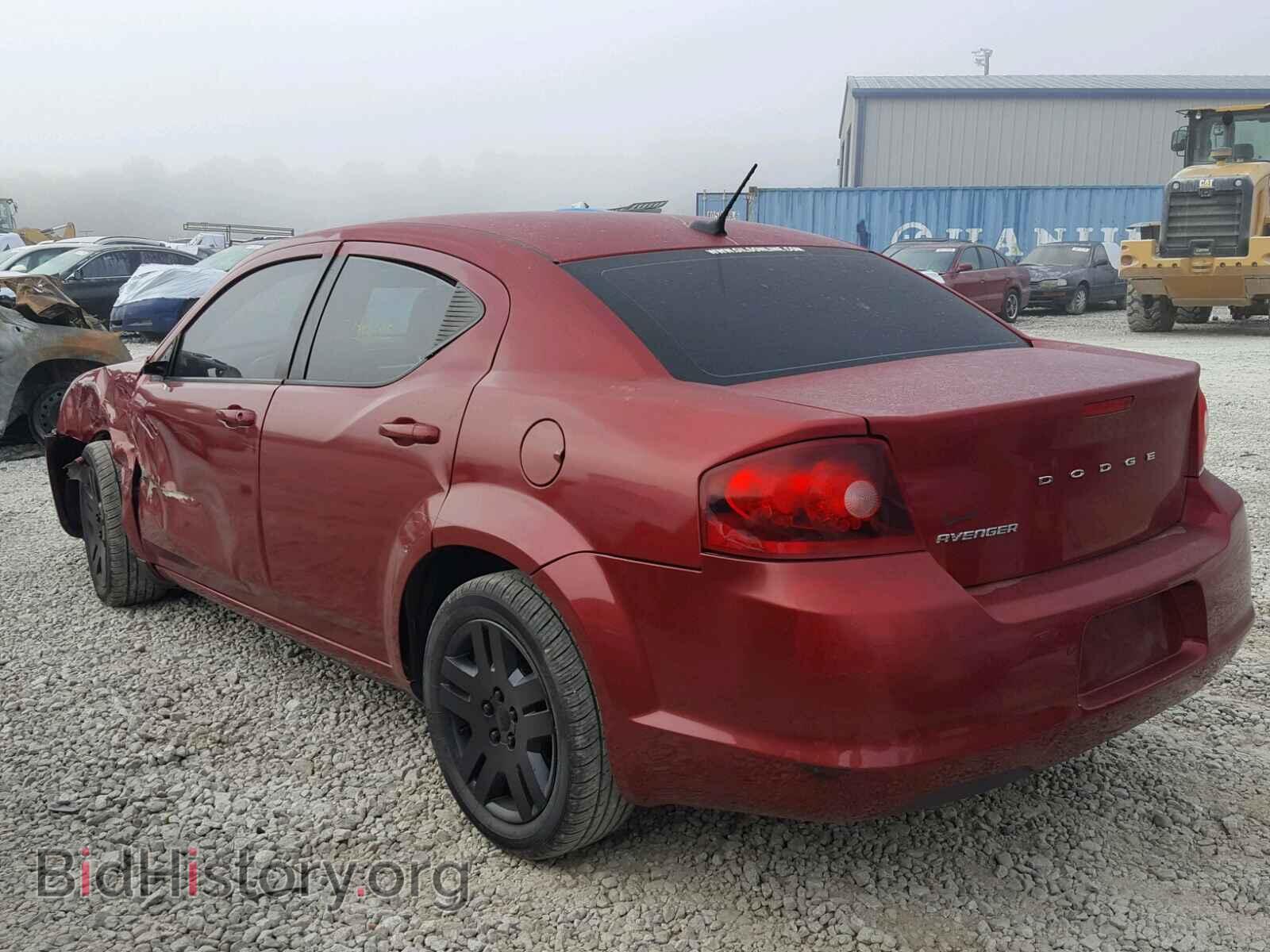 2014 DODGE AVENGER - VIN: 1C3CDZAB9EN203523 - Фото 3