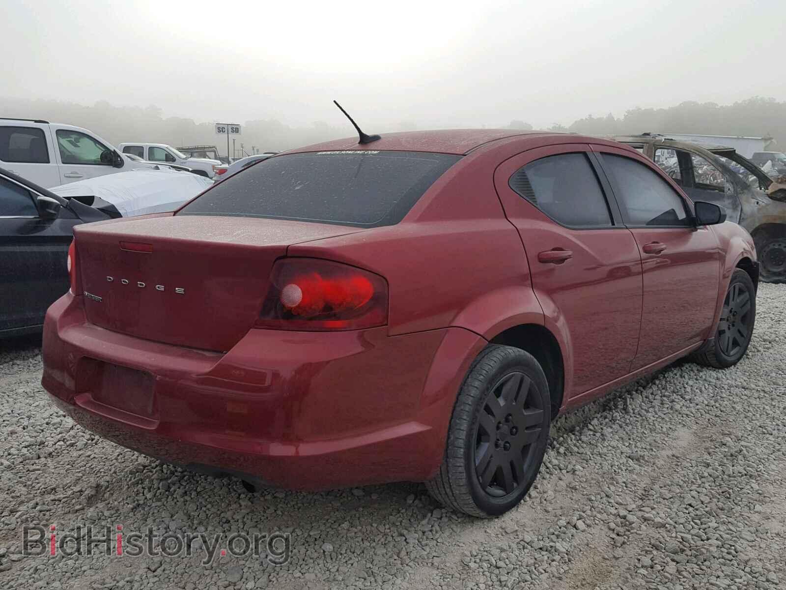 2014 DODGE AVENGER - VIN: 1C3CDZAB9EN203523 - Фото 4